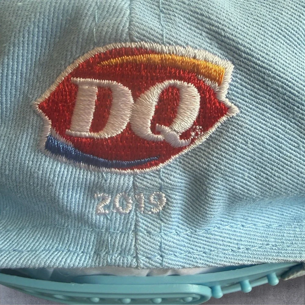 Melonwear Minnesota Twins Baseball Hat Light Blue Dairy Queen Promo Snapback SGA